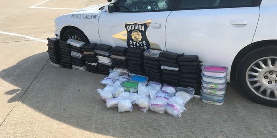 indiana semi drug bust